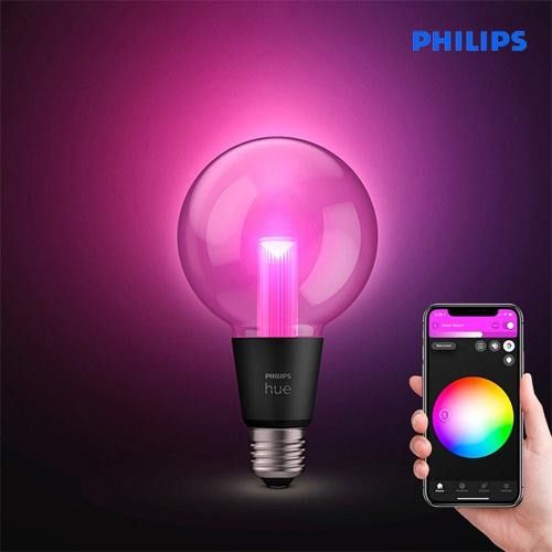 소노조명 필립스 휴 블루투스 화이트 앤 컬러 앰비언스 G95램프 6.8W 스마트 전구