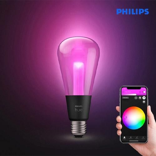 소노조명 필립스 휴 블루투스 화이트 앤 컬러 앰비언스 ST72램프 6.8W 스마트 전구