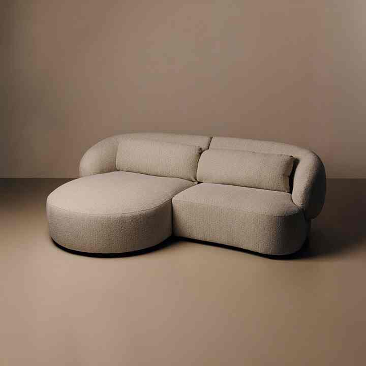 JENNA モジュール 4人掛けソファ［2種］