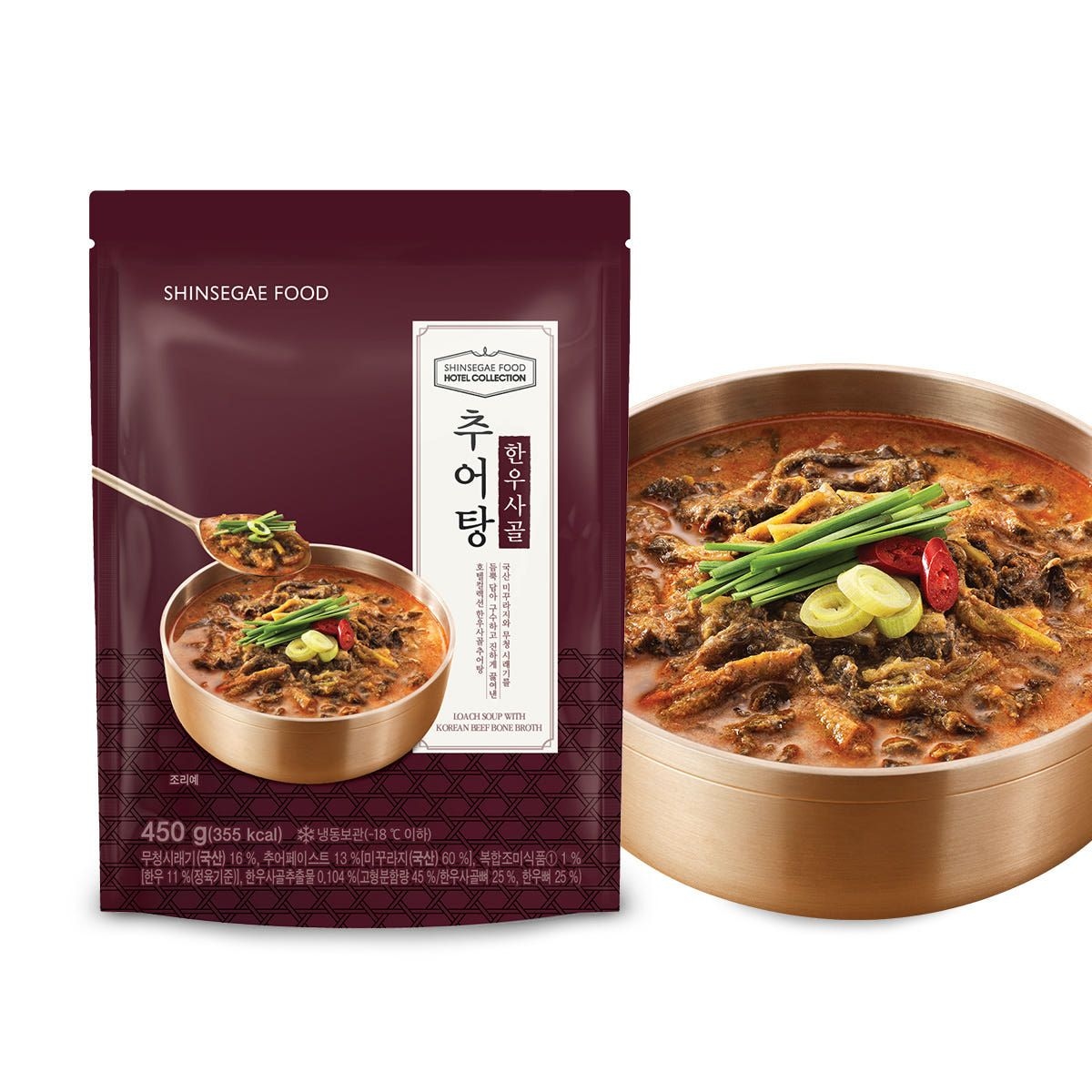 국·탕·찌개 > 호텔컬렉션 한우사골 추어탕 450g 3팩 (원산지:상세설명에 표시) | 오늘의집 쇼핑