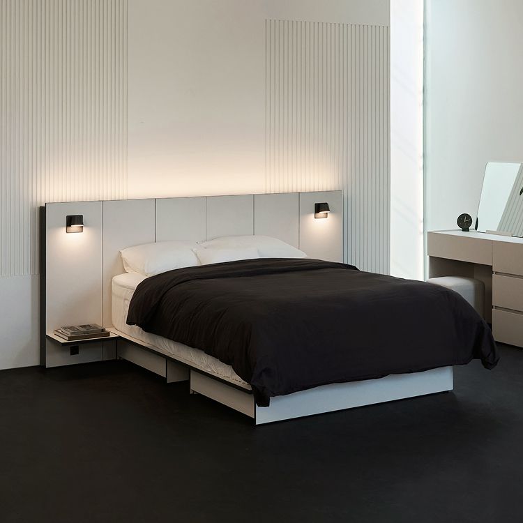 오늘의집 layer studio / 페이브 호텔 침대 높은형+매트리스(SS/Q/K/LK)