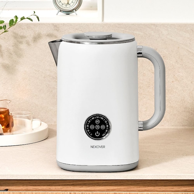 넥소버 1.7L 디지털 보온 커피·분유 전기포트
