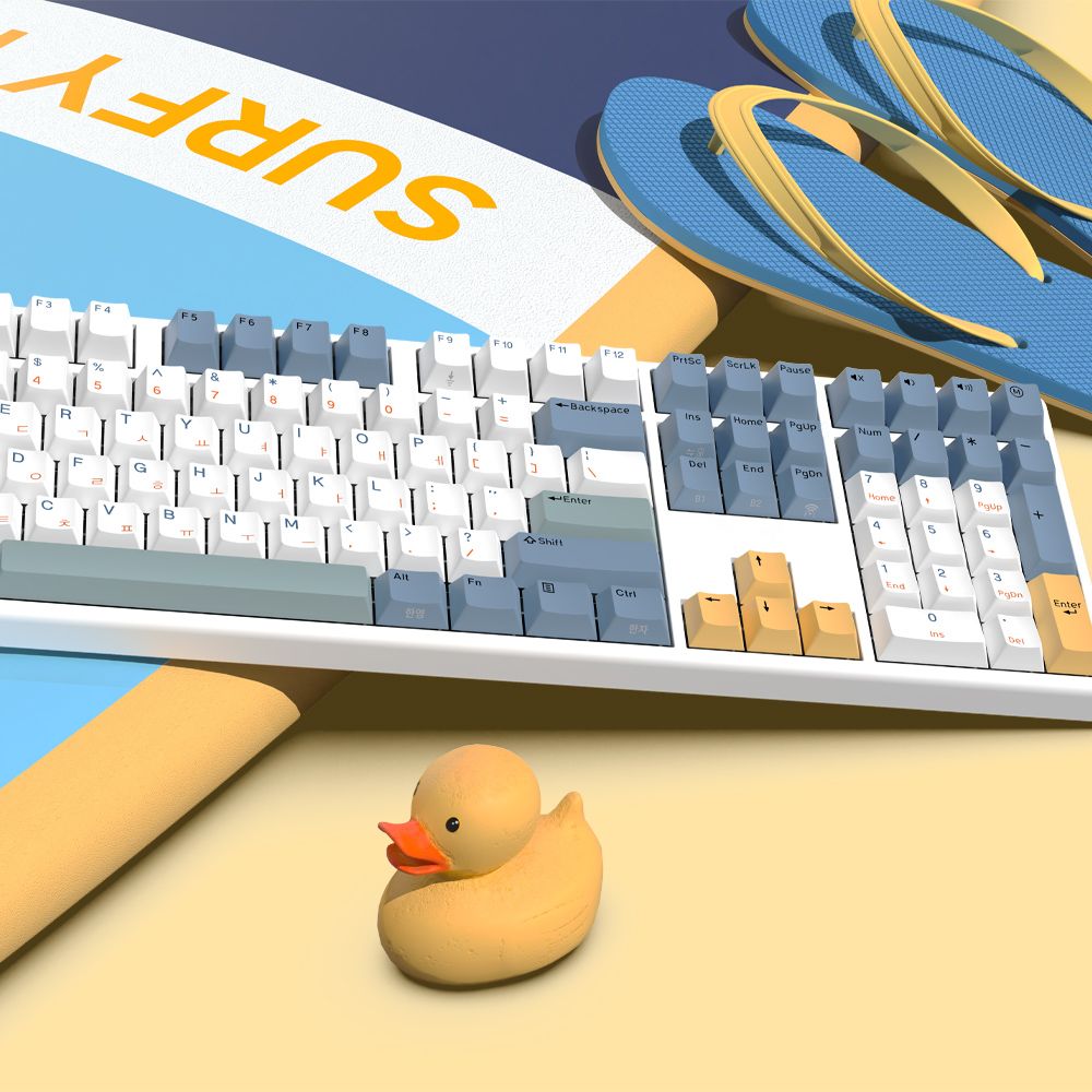 한성컴퓨터 GK898B PRO 염료승화 EDITION 8K 래피드트리거 무접점키보드 써피35g