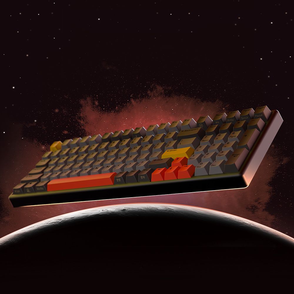 한성컴퓨터 GK896B PRO 염료승화 EDITION 8K 래피드트리거 무접점키보드 인터스텔라35g