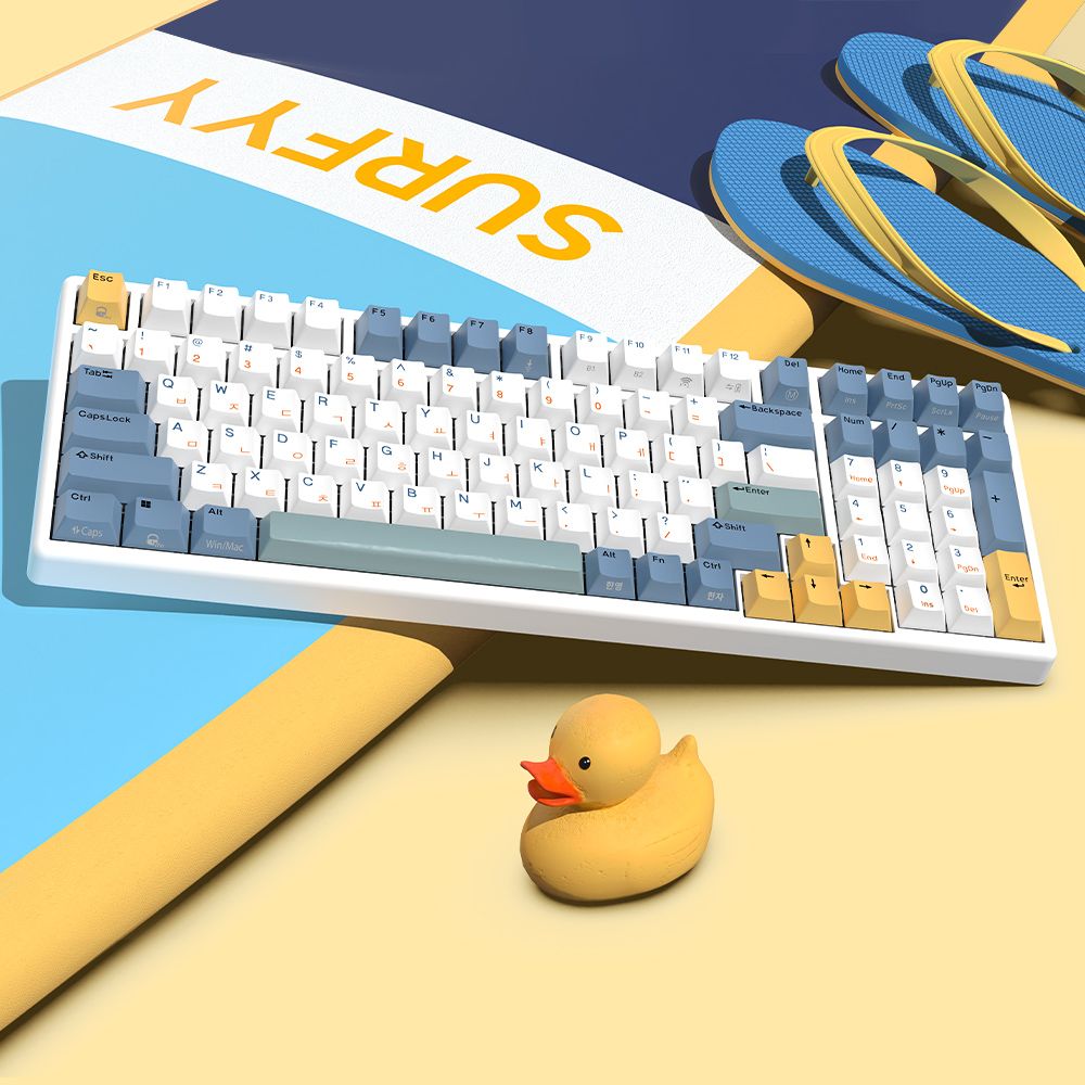 한성컴퓨터 GK896B PRO 염료승화 EDITION 8K 래피드트리거 무접점키보드 써피35g