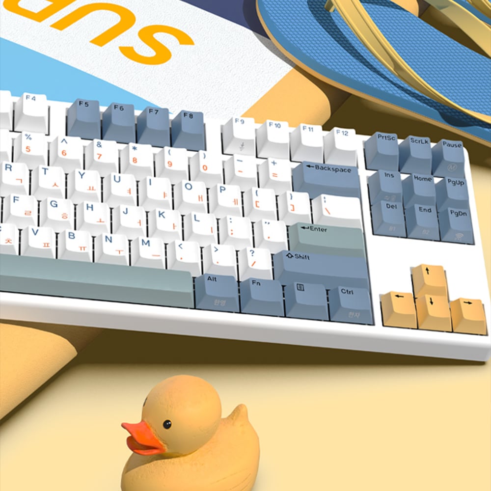 한성컴퓨터 GK893B PRO 염료승화 EDITION 8K 래피드트리거 무접점키보드 써피35g