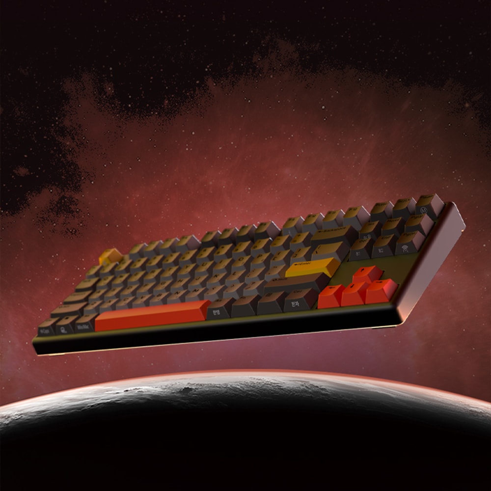 한성컴퓨터 GK893B PRO 염료승화 EDITION 8K 래피드트리거 무접점키보드 인터스텔라35g