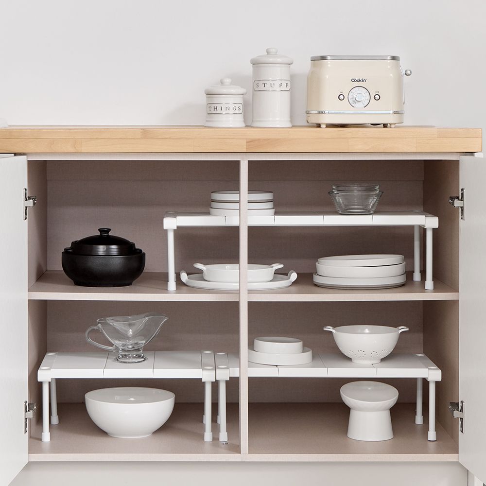 [오늘출발] [신상품] 까사마루 싱크대 하부장 정리 소형 가전 다용도 적층형 수납 선반 12size