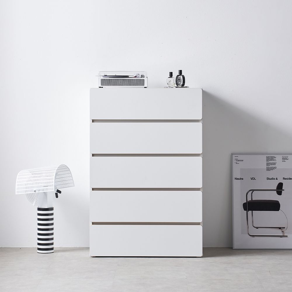 세컨드컨테이너 모노클 라운드 속깊은 800 5단 서랍장 