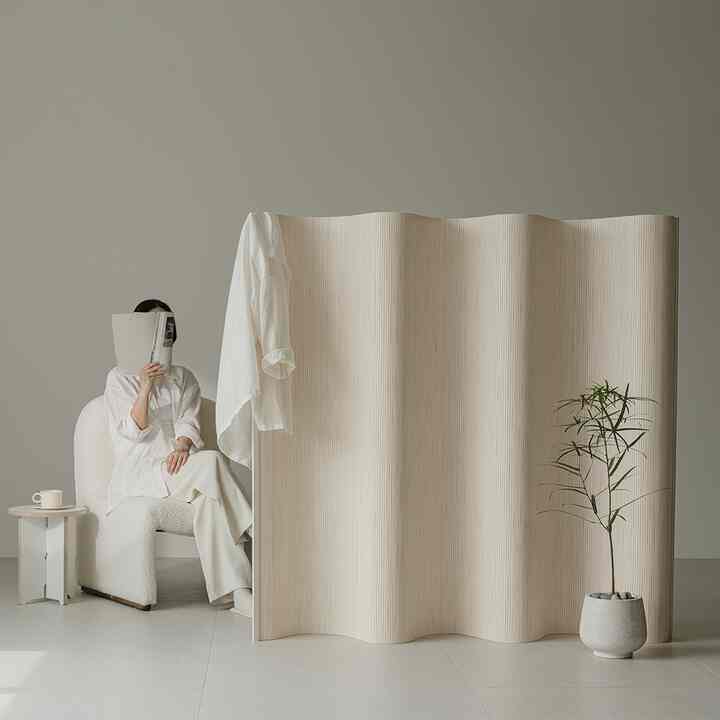 ローラブル ルームディバイダー パーテーション［3色・3サイズ］