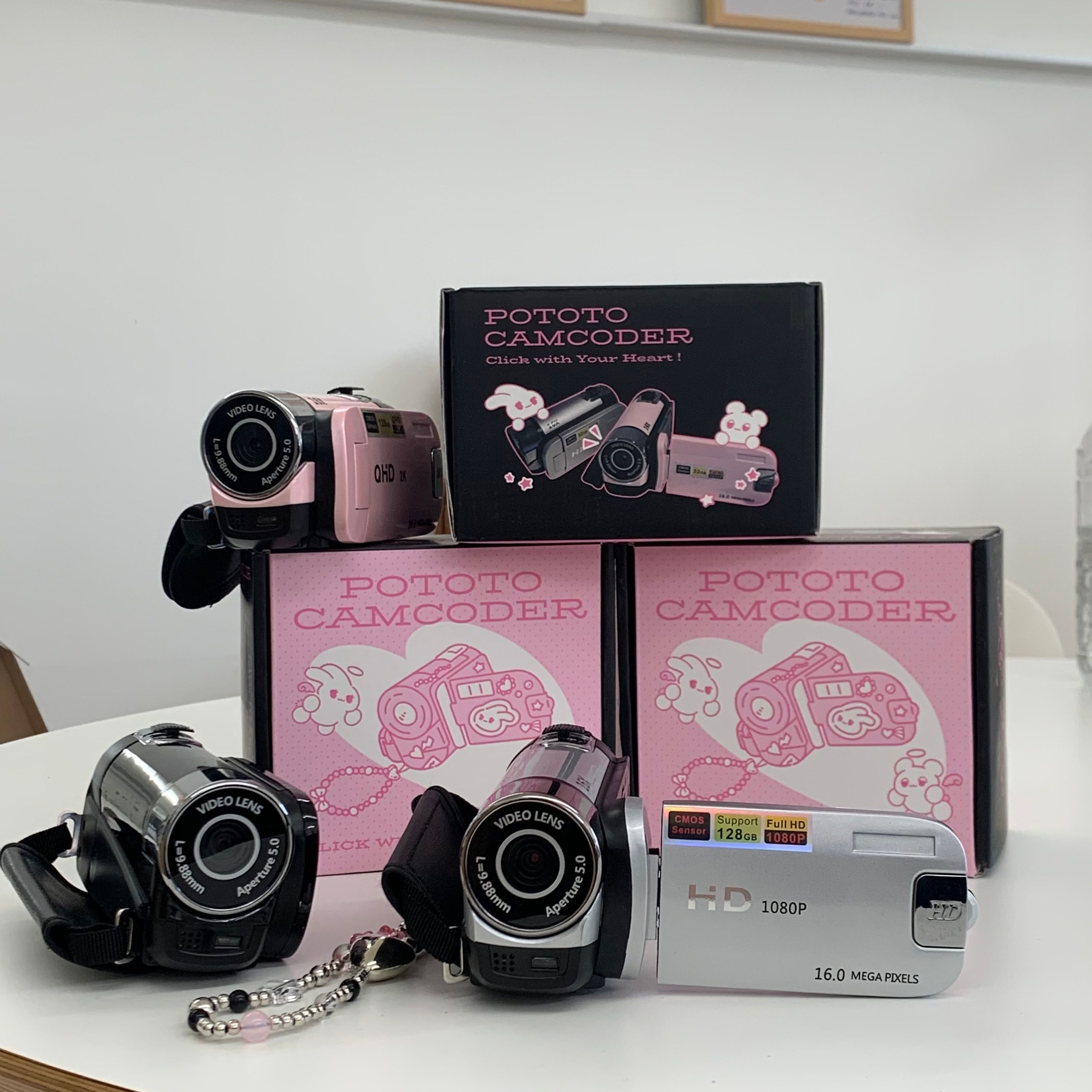 포토토 빈티지 캠코더 레트로 Y2K 미니 비디오 카메라