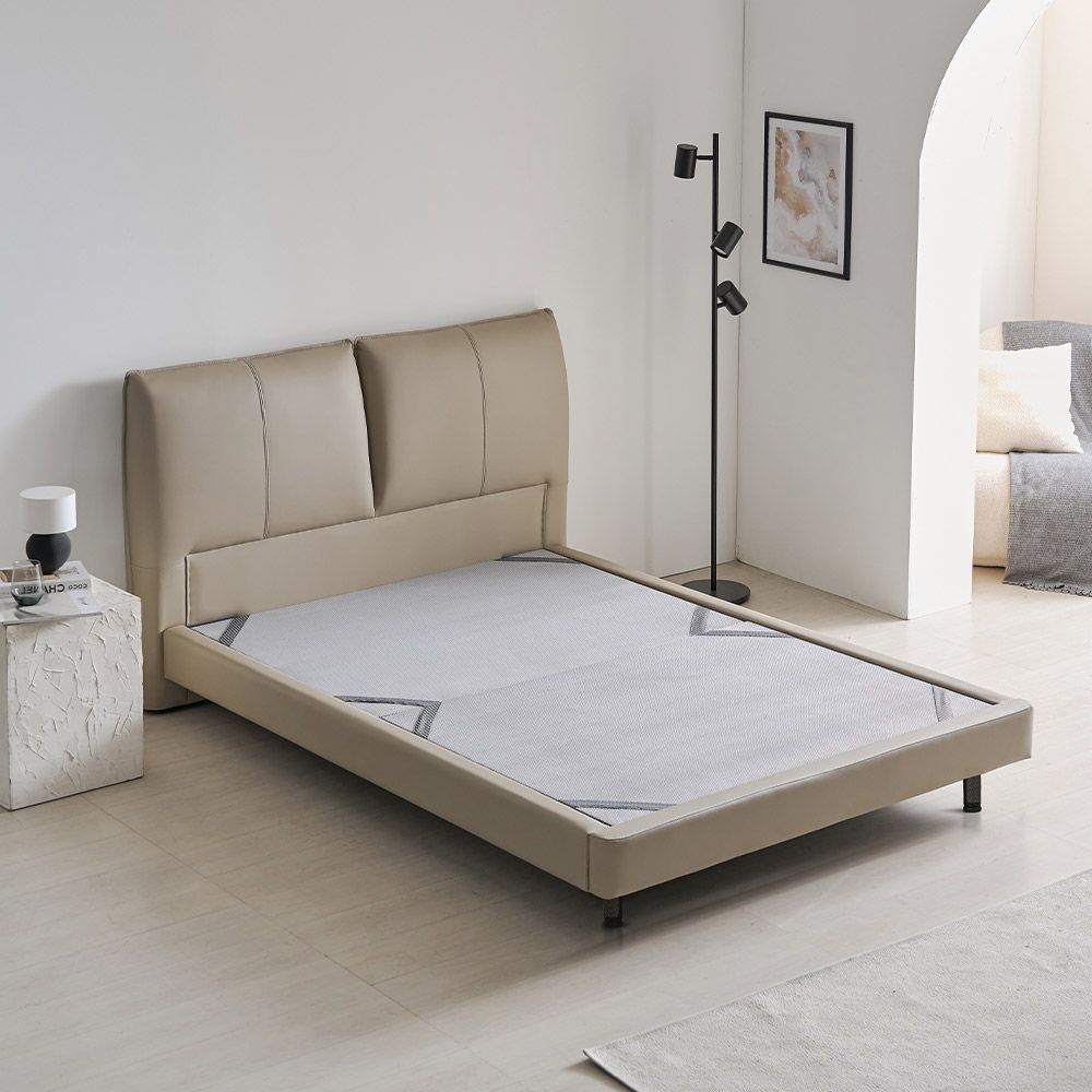 라로퍼니처 브리튼 가죽 호텔식 침대 Q