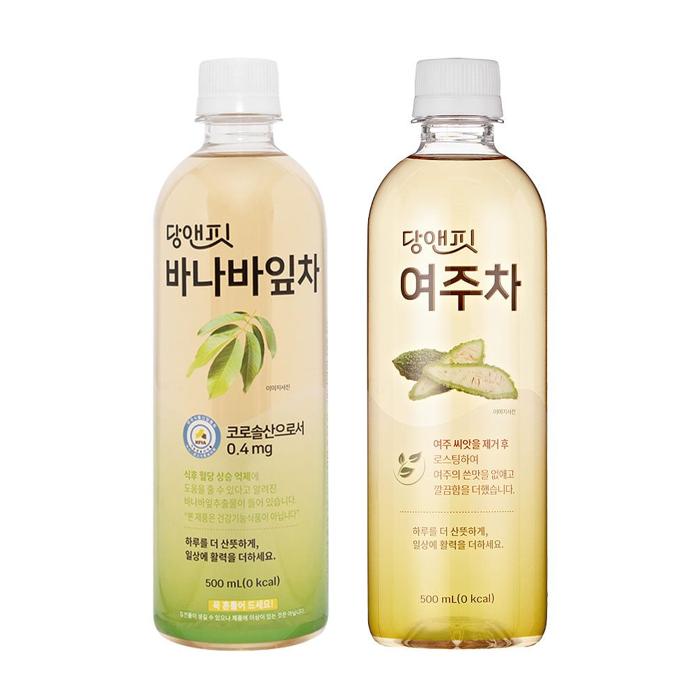 일화 당앤핏 2종 (여주차/바나바잎차) 500ml20pet