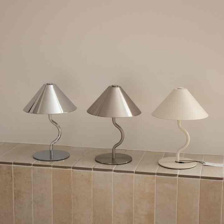 Fig Steel ポータブルランプ［3色］