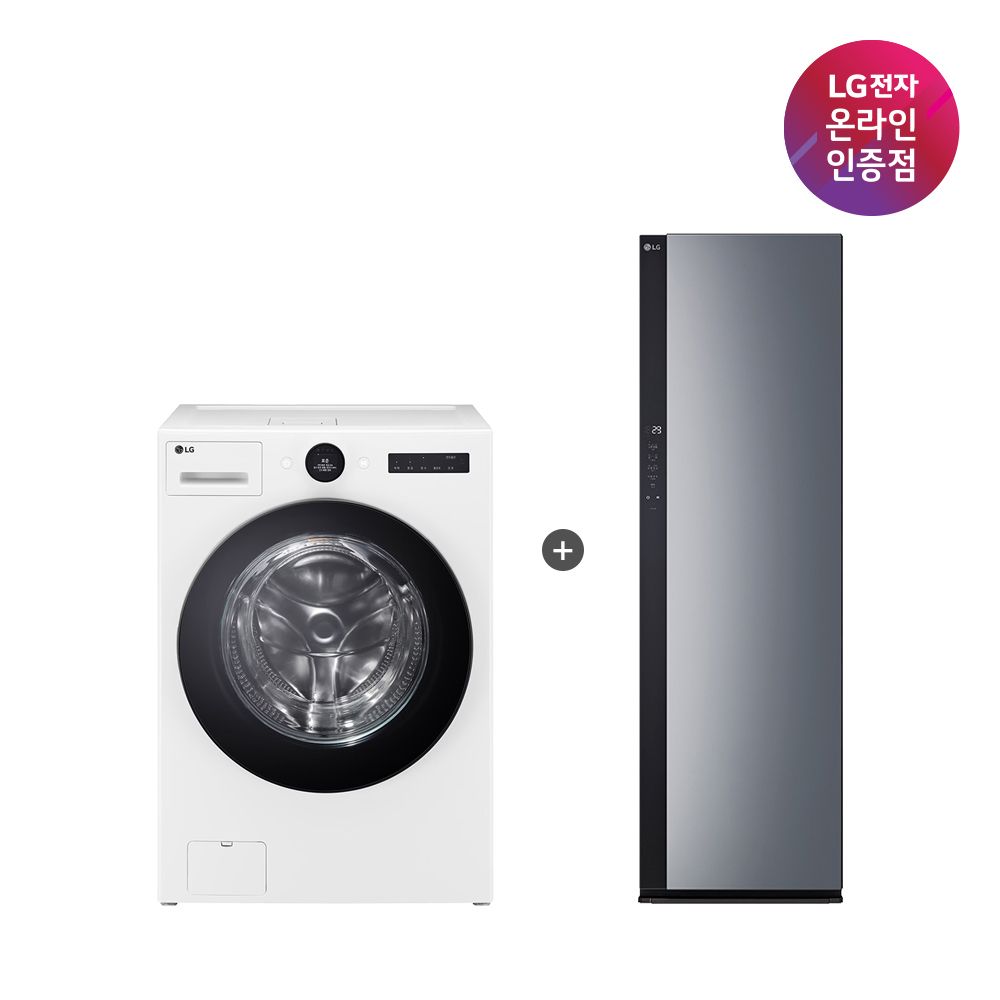 LG전자 LG 트롬 오브제컬렉션 워시콤보 + LG 스타일러 (FH25WA + SC5GMR52)