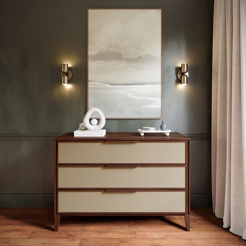 까사미아 크리드 3단서랍장 