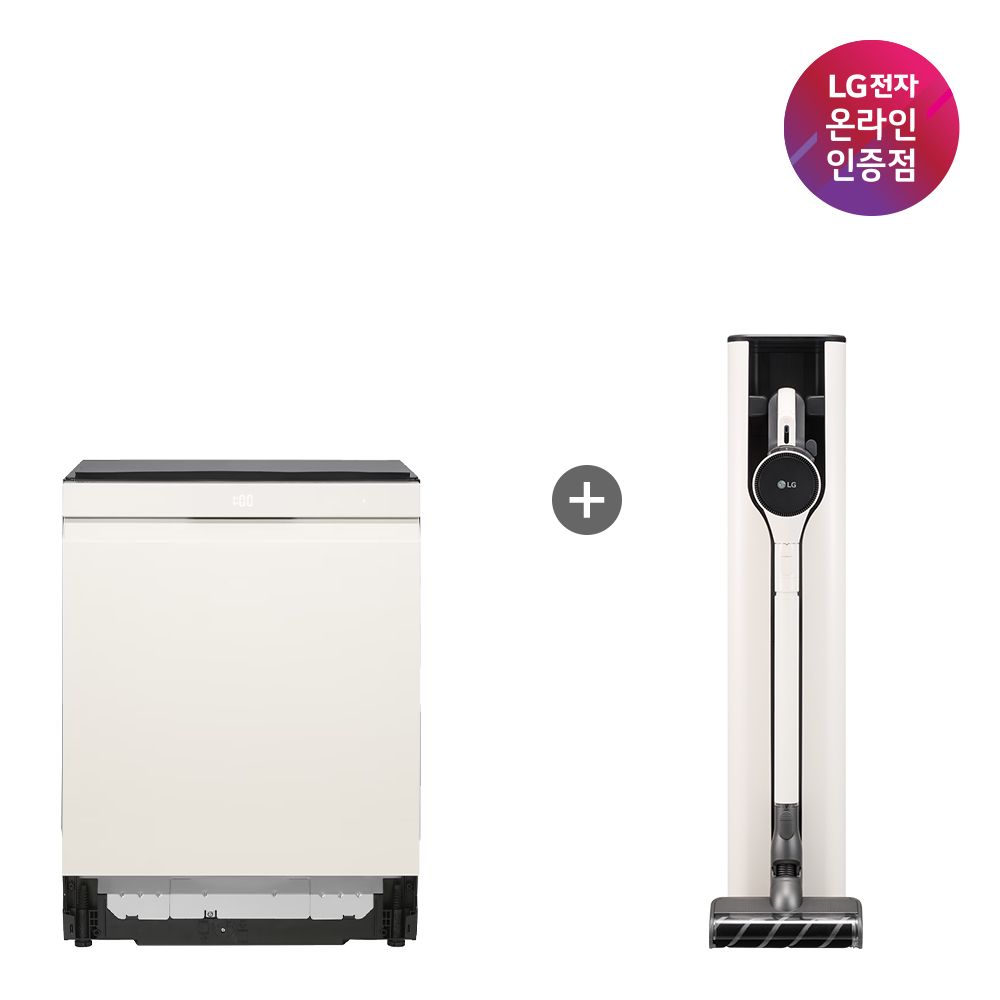 LG전자 LG 디오스 식기세척기+LG 코드제로 A7 Core (DUE6BGL1E + A727WA)