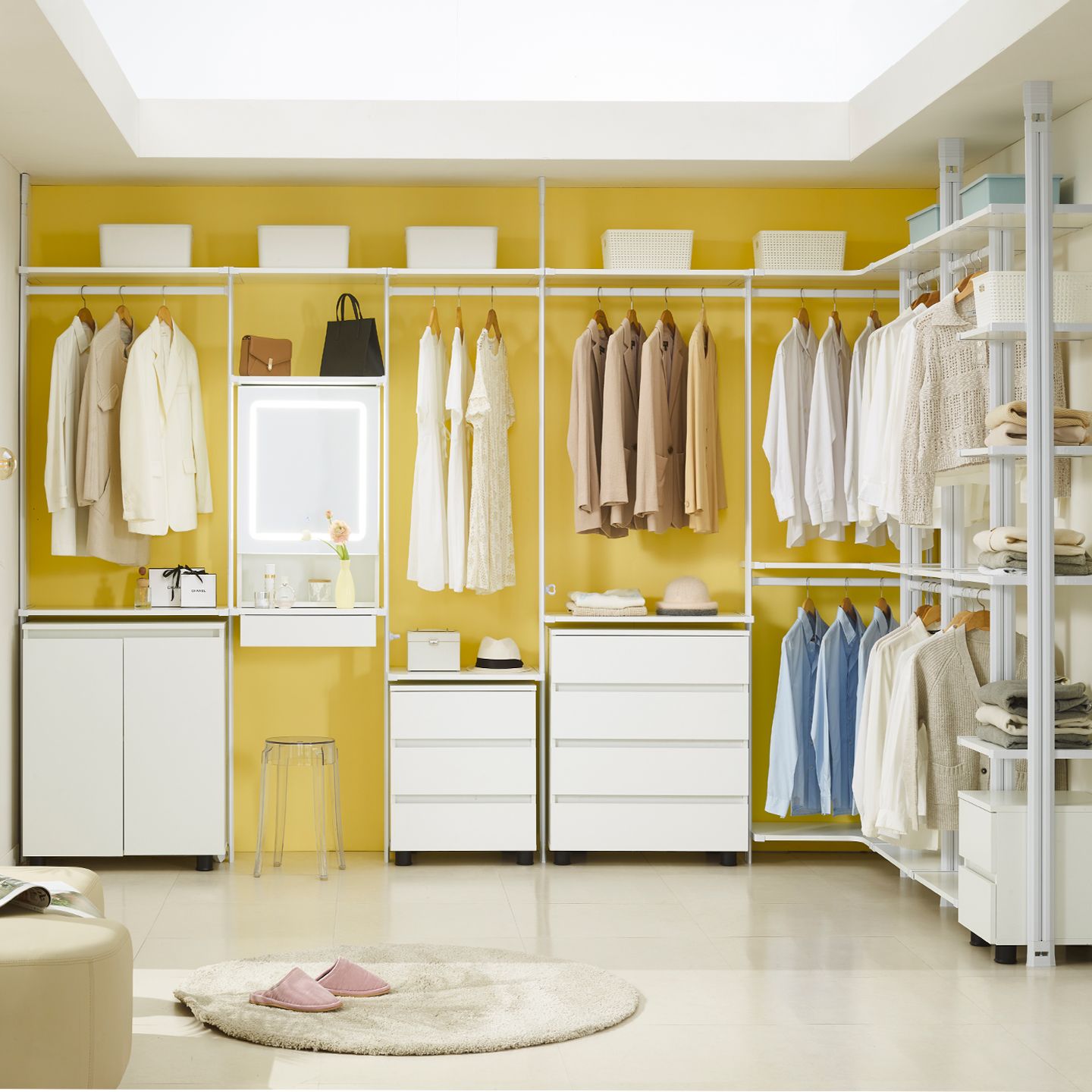 큐브 NEW컬러 맞춤제작 블라인드 시스템 드레스룸 