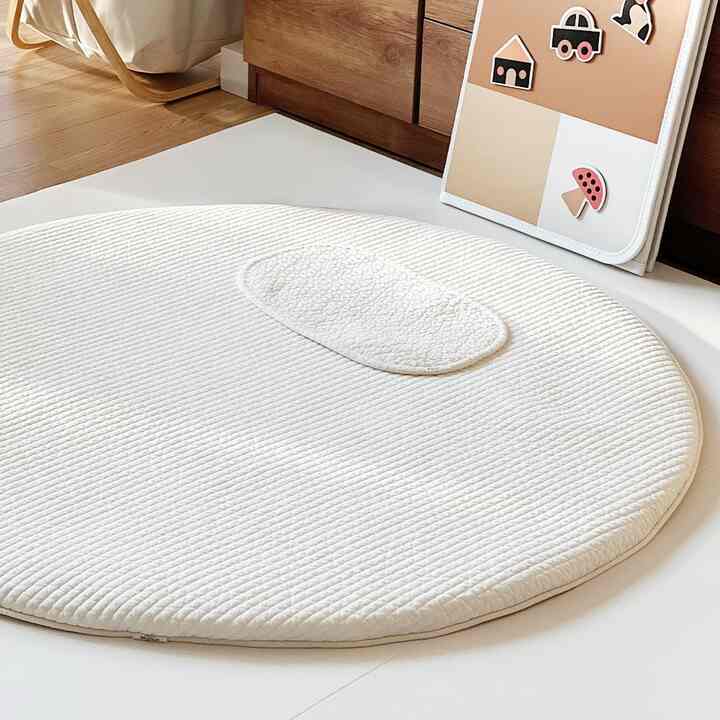 malide 円形ラグ・ベビー用 プレイマット［4種］