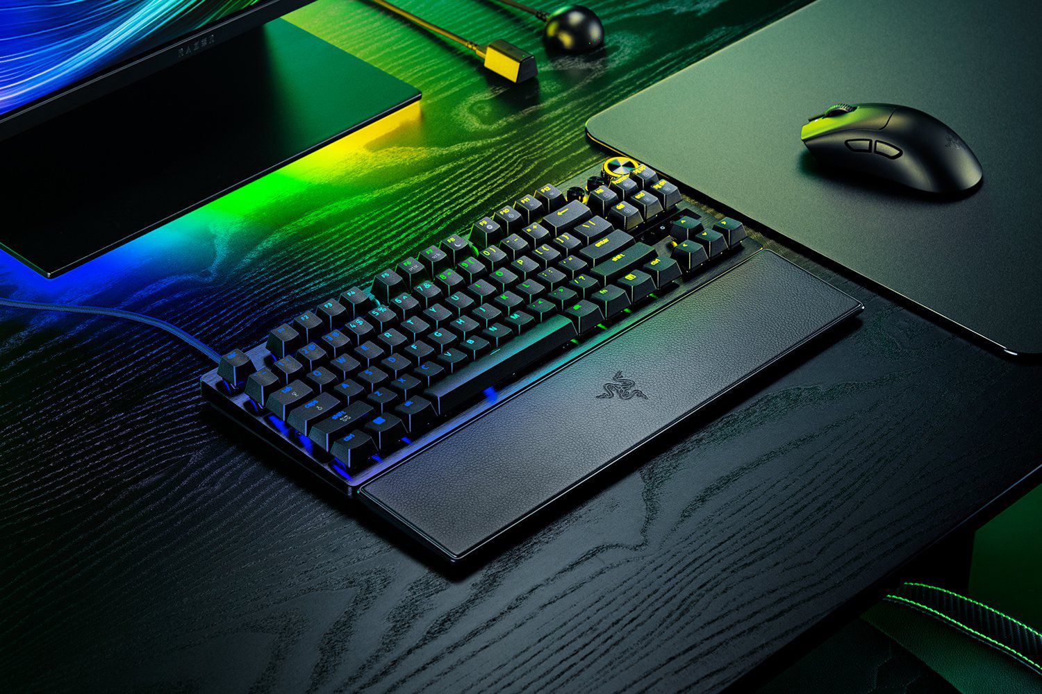레이저(RAZER) 레이저코리아 헌츠맨 Huntsman V3 Pro TKL 8KHz 한글 게이밍 키보드
