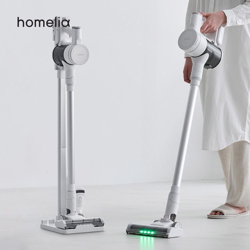 [중고] 홈리아 [리퍼] 정상가 11.9만 단순변심 BLDC무선청소기 더스트제로 220BL 충전거치대 포함