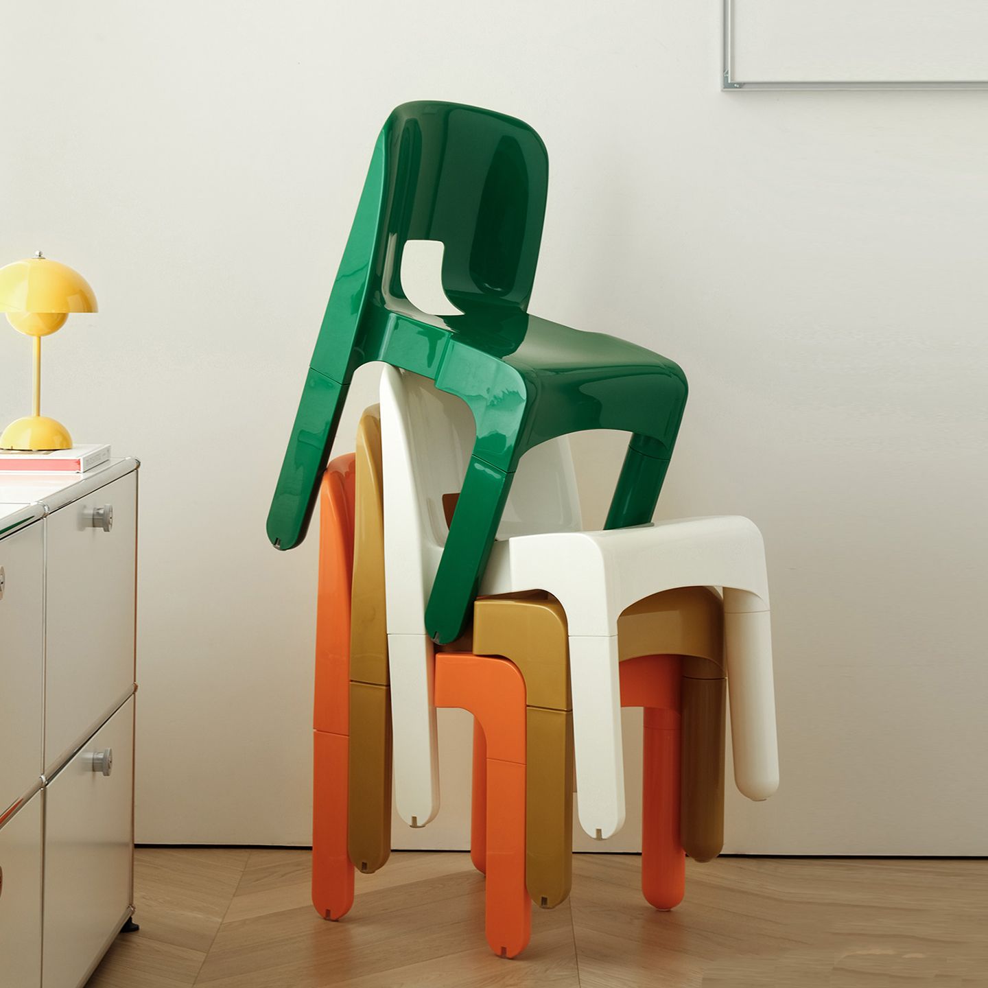 베스트리빙 모마 PP 인테리어 카페 등받이 식탁의자 5colors 