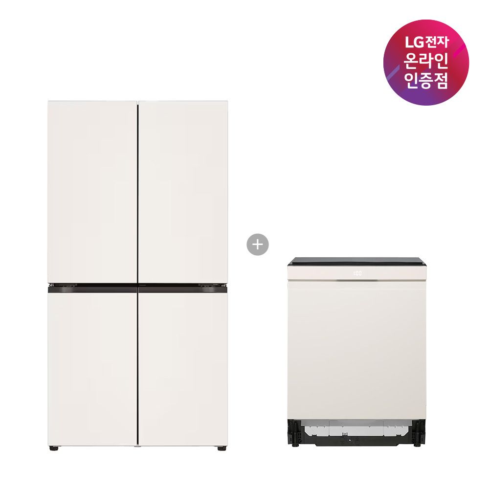 LG전자 LG 매직스페이스 냉장고+LG 디오스 식기세척기 T875MEE111 + DUE6BGL1E