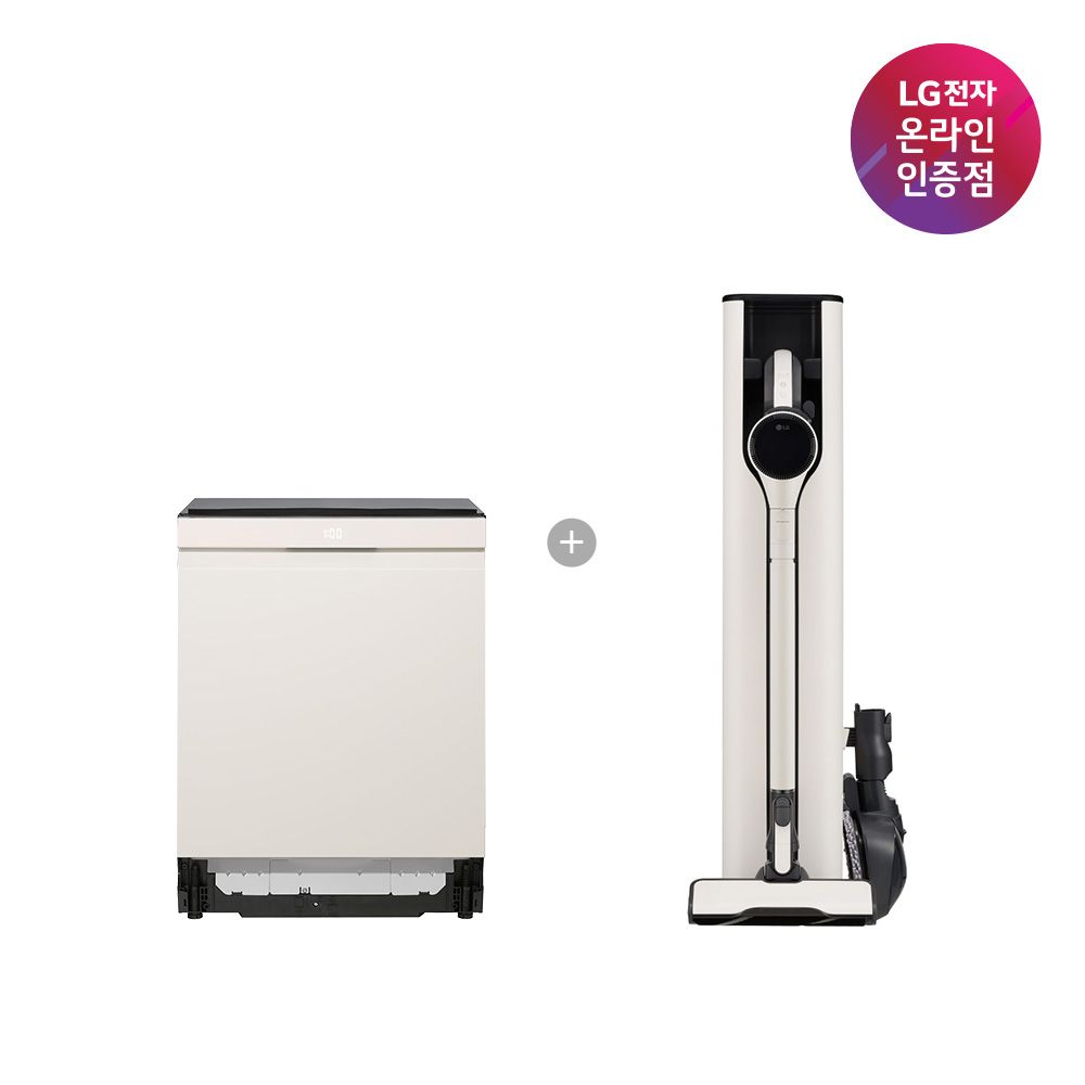 LG전자 LG 디오스 식기세척기+LG 코드제로 A9S DUE6BGL1E + AX948BWE