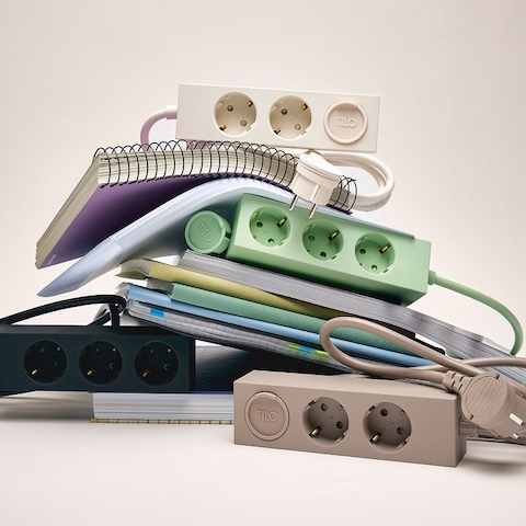 TILO 납작 멀티탭 3구 2M