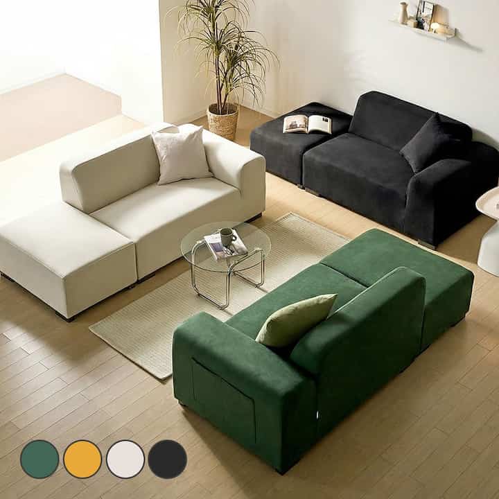 RONDE ファブリック アクアテックス ソファ［4色・2種］