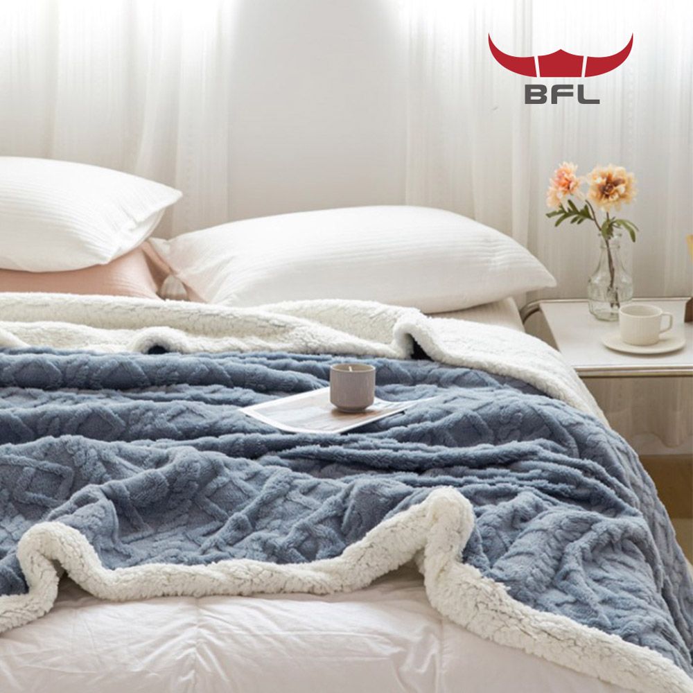 버팔로 BFL 타프 호주산 양털담요 더블