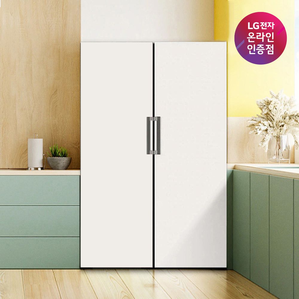 LG전자 컨버터블 세트 XY321 (X321AA3+Y321AA3) 냉장+냉동 (연결키트 포함)