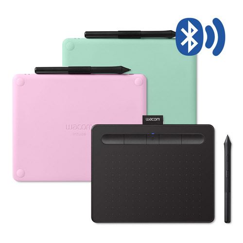 WACOM 인튜어스 타블렛 Intuos CTL-4100WL 블루투스 3컬러 클립스튜디오