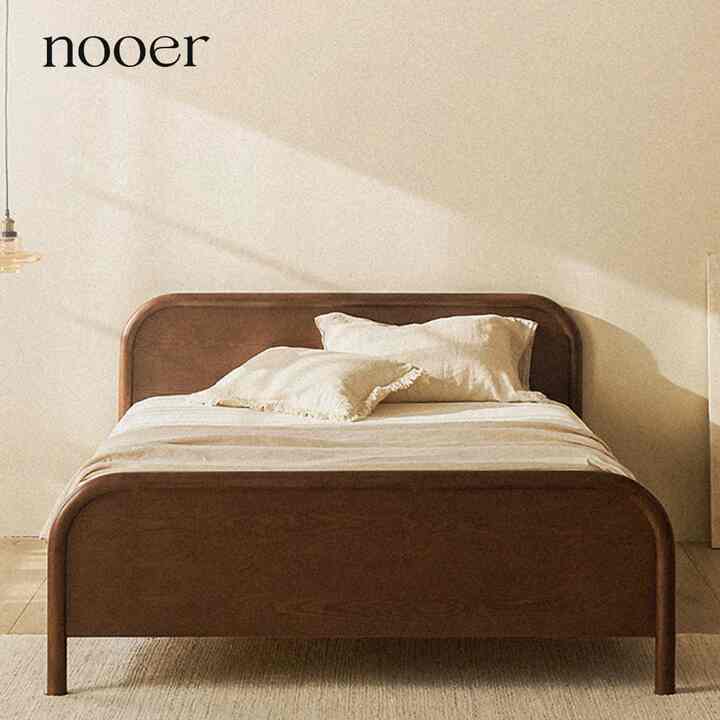 DAY ウッド ベッドフレーム［2サイズ］