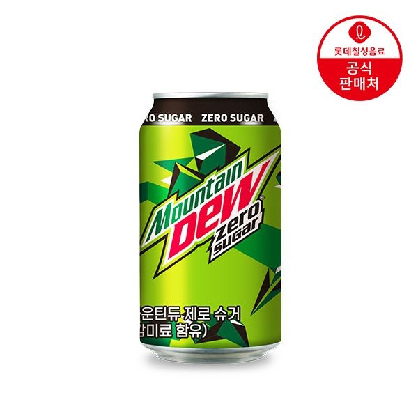 마운틴듀 제로슈거 355ml 24개