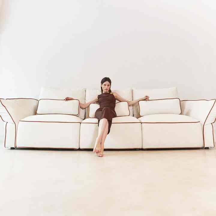 Oz モジュール ファブリック ソファ［2色・2サイズ］