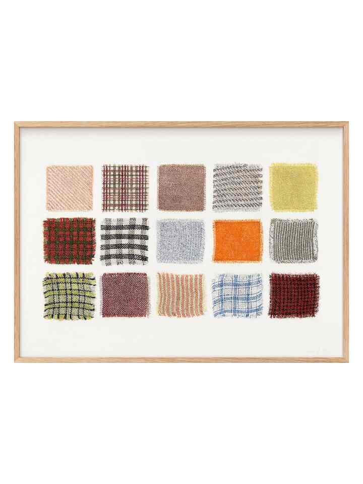 【Frank J. Mace】Factory cloth samples (1935-1942) ポスター