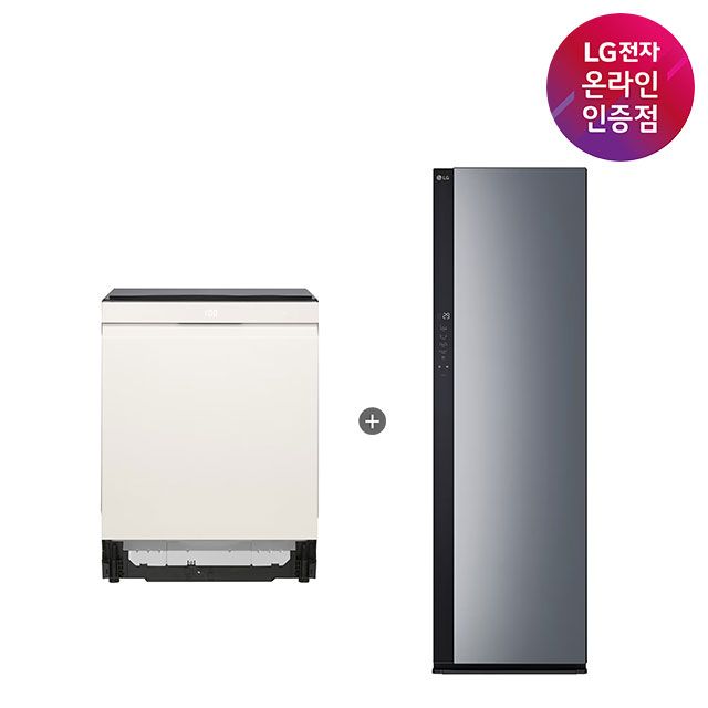 LG전자 LG 디오스 식기세척기+LG 스타일러(DUE6BGL1E+SC5GMR52)