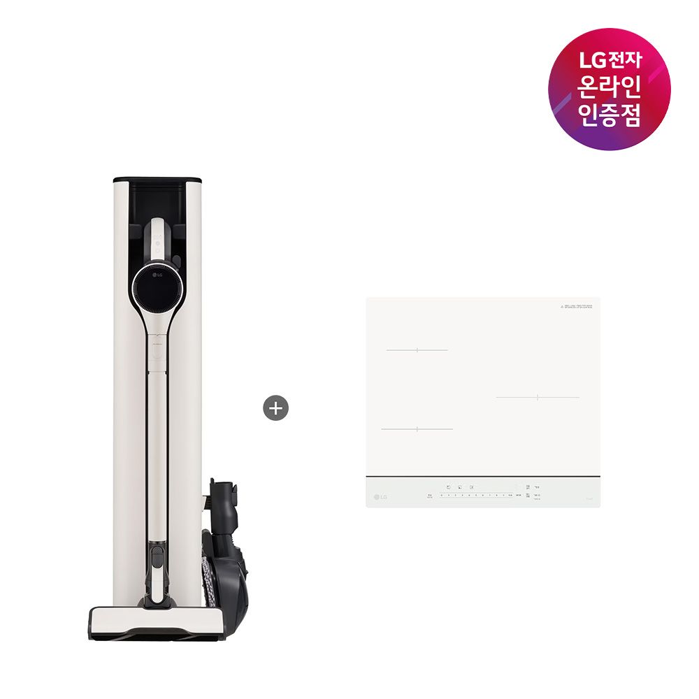 LG전자 LG 오브제 코드제로 A9S + 디오스 인덕션 (AX948BWE+BEI3QKHLOE)