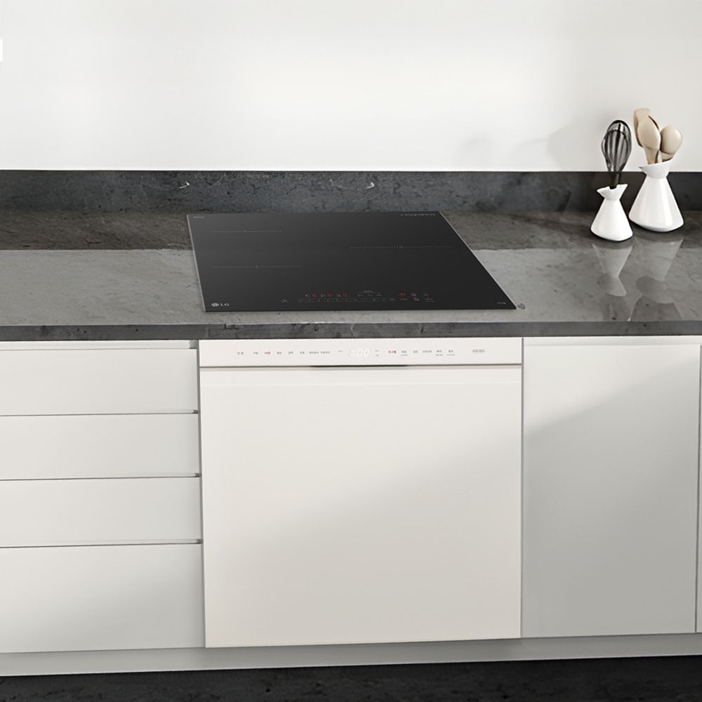 LG전자 식기세척기+인덕션 (DUE5BGL1E + BEI3ASB2OE / 5BG1E-ASB2E)