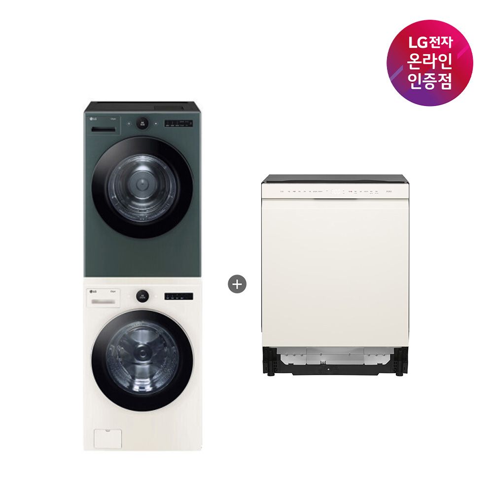 LG전자 LG 세탁기건조기 +LG 디오스 식기세척기 (FX24ENE-GNG+DUE5BGL1E)
