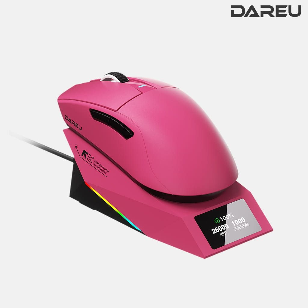 다얼유 A950GD CONSUMER 초경량 충전독 유 무선 게이밍 마우스