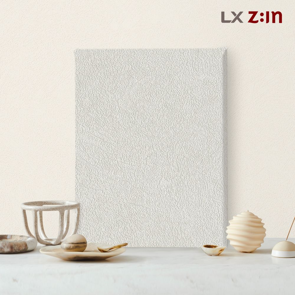 LX Z:IN 실크벽지 베스트 82576-08 프레스코 회벽 시크 그레이 1롤 5평 셀프도배 아리나데코
