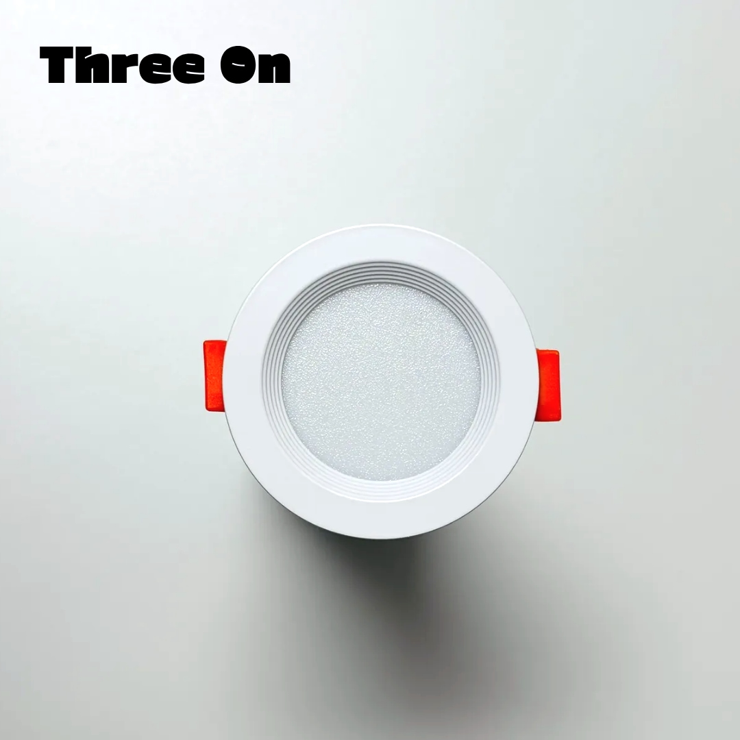 쓰리온 발명특허 LED 2인치 다운라이트 6W 55mm 플리커프리 잔광현상제거