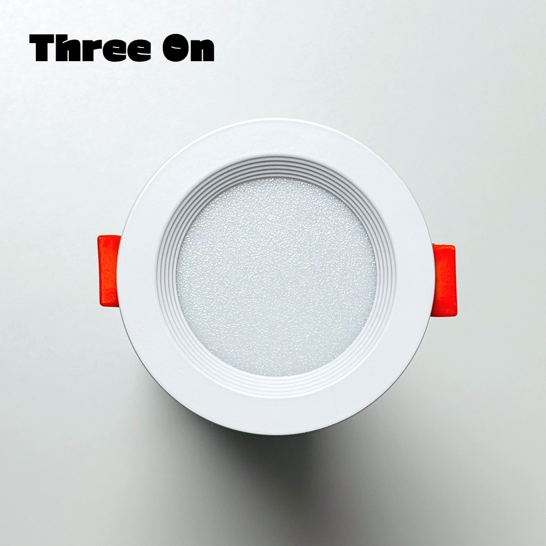 쓰리온 발명특허 LED 3인치 다운라이트 8W 75mm 플리커프리 잔광현상제거