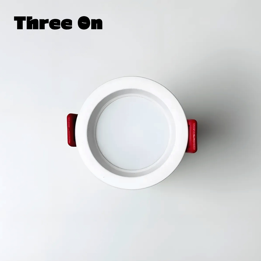 쓰리온 발명특허 LED 2인치 움푹 다운라이트 6W 65mm 플리커프리 잔광현상제거