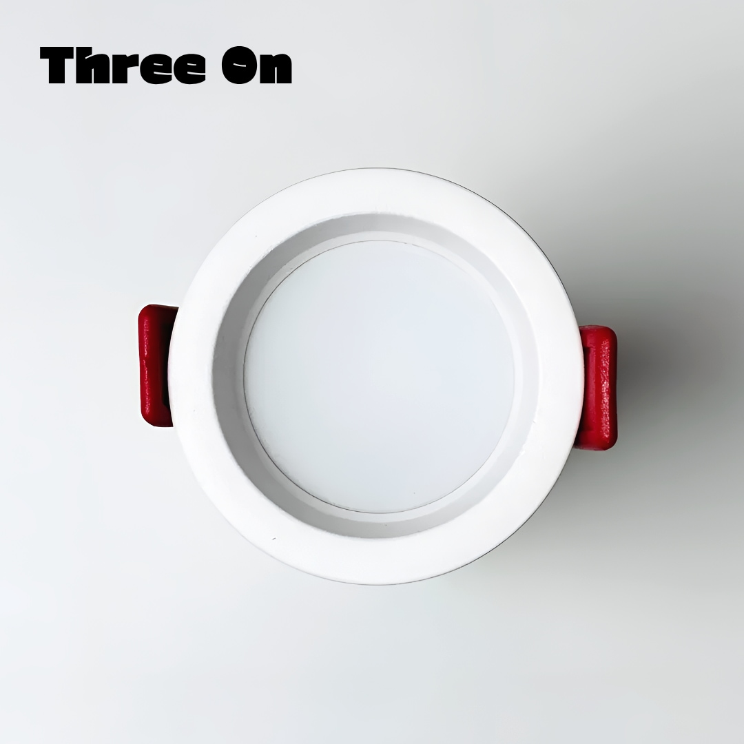 쓰리온 발명특허 LED 3인치 움푹 다운라이트 8W 85mm 플리커프리 잔광현상제거