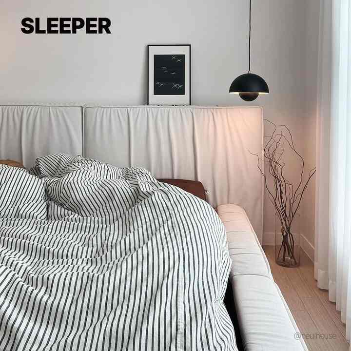 シックホテル ファブリックベッドフレーム［3種・5サイズ］