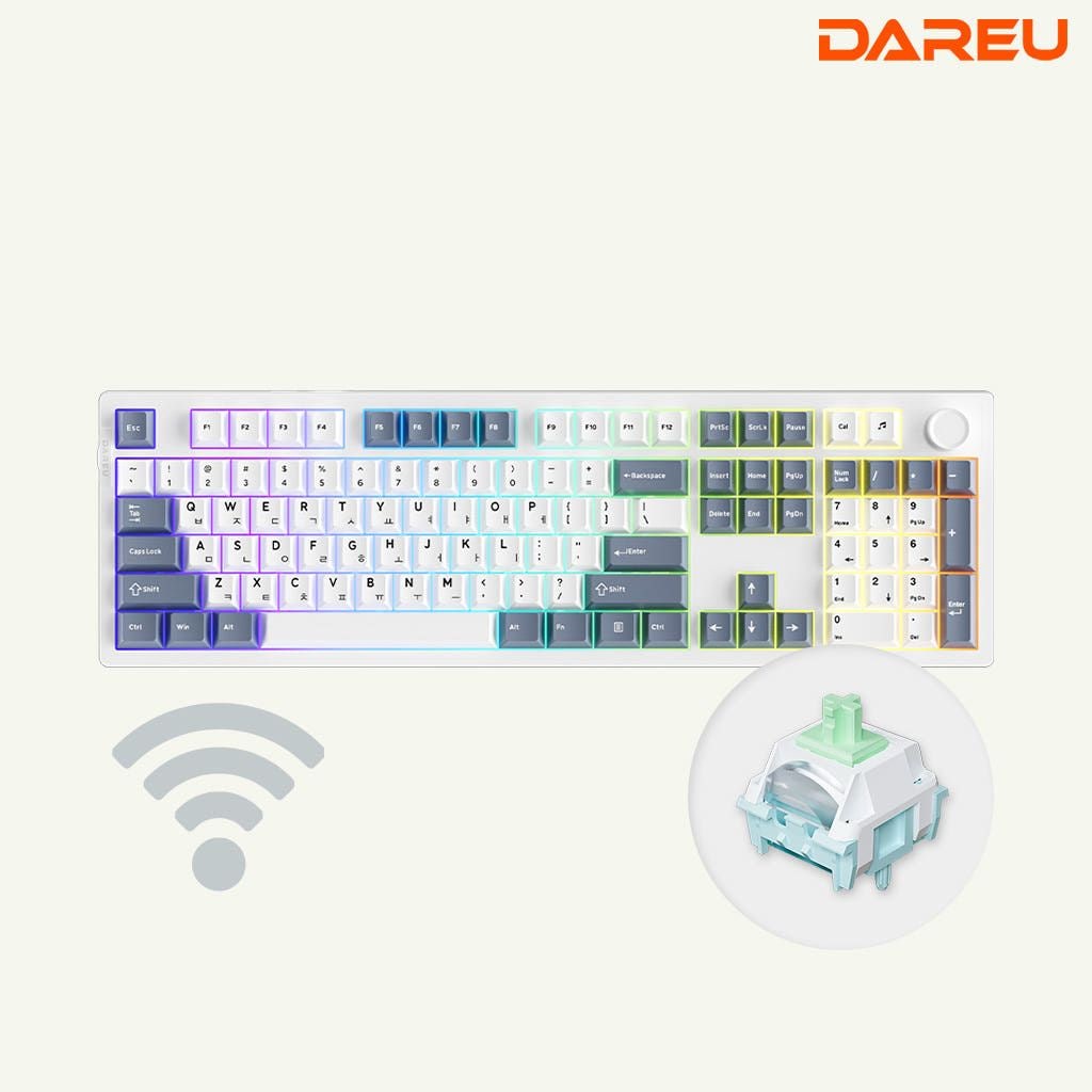 다얼유 EK106PRO 유 무선 풀배열 기계식 키보드