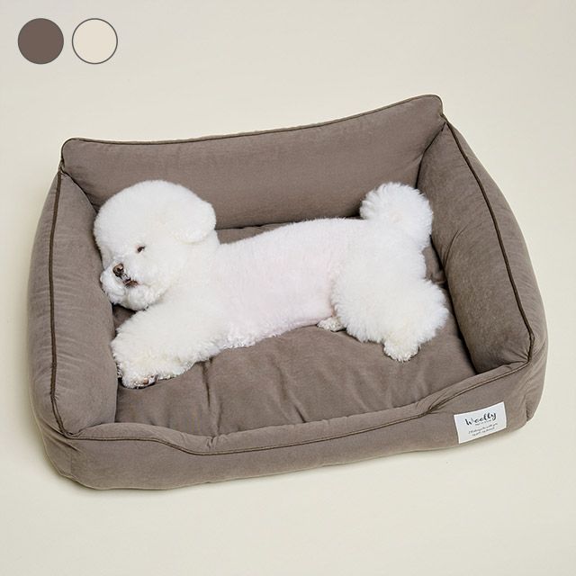 OURS LIPPU Square Bedding Set リネン ベッド［2種］ | ペット